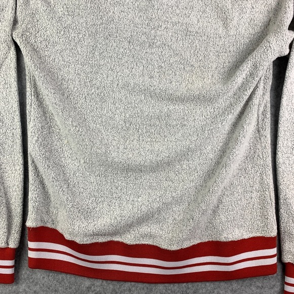 Syracuse Orange Hoodie Adult Large Gray Terry Cloth Pullover Sweater NCAA Mens - Picture 10 of 15